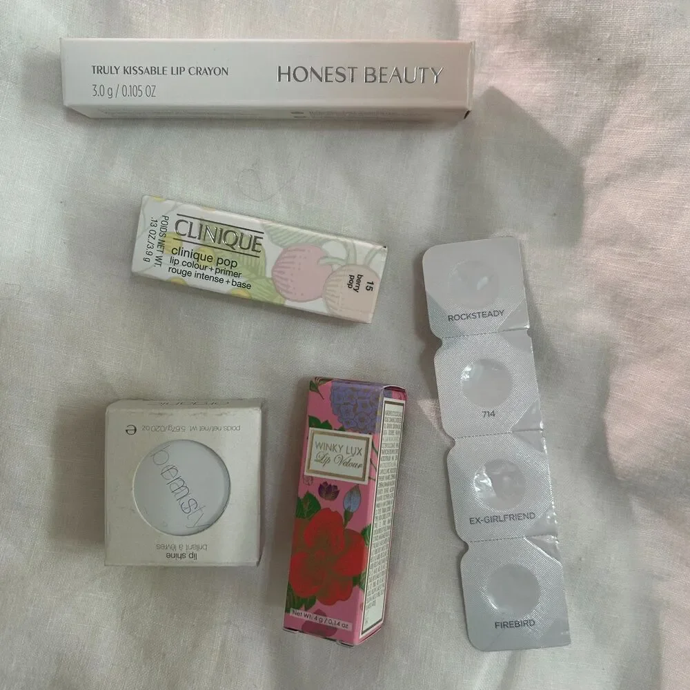 Lip Bundle Lot | RMS, Clinique, Hourglass, Urban Decay, YSL, Laura Mercier, MUFE